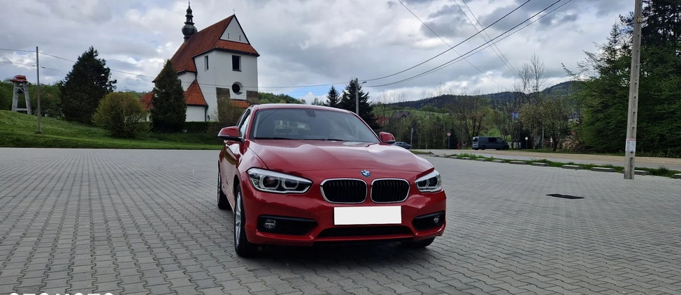 BMW Seria 1 cena 66700 przebieg: 153393, rok produkcji 2019 z Kuźnia Raciborska małe 121